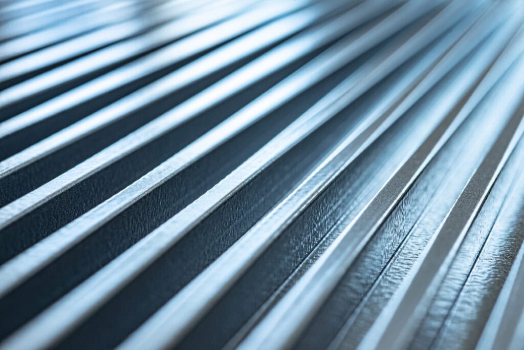 tôle à baguette Tole ondulee galvanisee